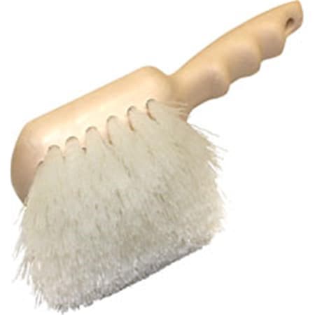 Davenport 9 in. Nylon Utility Brush, White DA3757514